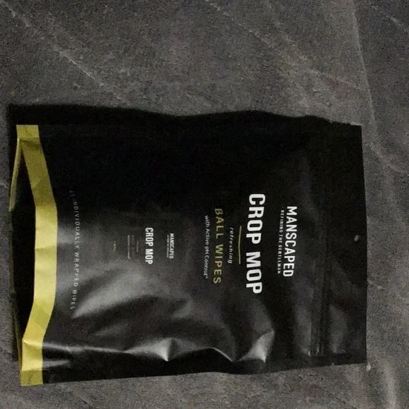 Manscaped crop mop ball wipes new package - Picture 1 of 5